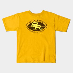 Defunct Seattle Rangers Football Club CFL 1967 Kids T-Shirt